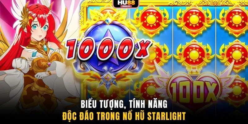 Biểu tượng, tính năng độc đáo trong nổ hũ Starlight